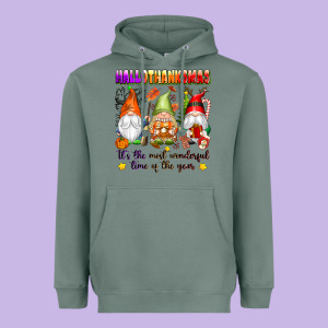 Hallothanksmas Its The Most Wonderful Time Of The Heavyweight Hoodie Designed By Texasbilliewilder