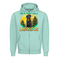 Seafoam life is better with a labrador Zipper Hoodie - texasbilliewilder