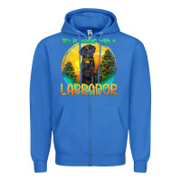 True Royal life is better with a labrador Zipper Hoodie - texasbilliewilder