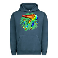 Pigment Midnight Navy Hairdresser Urban Hoodie - Jasminsmagicworld