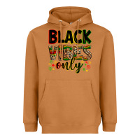 Meerkat Black vibes only juneteenth Heavyweight Hoodie - Zillion Design Studio