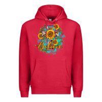 Cardinal western belive sunflowers cross Premium Hoodie - BarkalooDesign