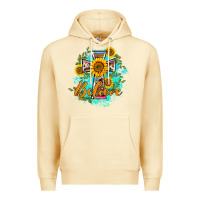 Pina Colada western belive sunflowers cross Premium Hoodie - BarkalooDesign