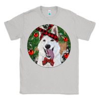 Moon Dust Christmas White Shepherd With Cowhide Classic Tee - RanaPortraitStore