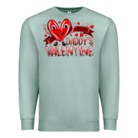 Seafoam daddy is valentine Premium Sweatshirt - RacoonDesign