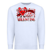 White daddy is valentine Premium Sweatshirt - RacoonDesign