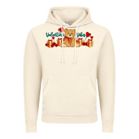 Vintage Artic valentines vibes with gifts and bear Vintage Hoodie - AdoDesignShop
