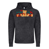 Vintage Black valentines vibes with gifts and bear Vintage Hoodie - AdoDesignShop
