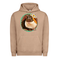 Pigment Burro floral leopard guinea pigs Urban Hoodie - Jasminsmagicworld