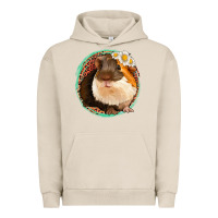 Pigment French Oak floral leopard guinea pigs Urban Hoodie - Jasminsmagicworld