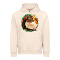 Sandshell floral leopard guinea pigs Urban Hoodie - Jasminsmagicworld