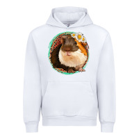 White floral leopard guinea pigs Urban Hoodie - Jasminsmagicworld