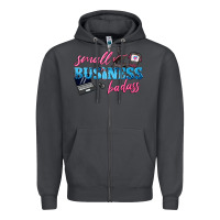 Smoke small business badass Zipper Hoodie - texasbilliewilder