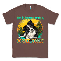 Chestnut life is better with a border collie Classic Tee - texasbilliewilder