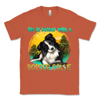 Copper life is better with a border collie Classic Tee - texasbilliewilder