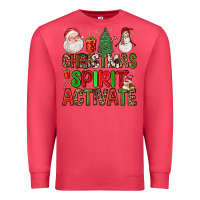 Cardinal christmas spirit activate Premium Sweatshirt - FaDigitalArtStudio