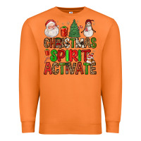 Carrot christmas spirit activate Premium Sweatshirt - FaDigitalArtStudio