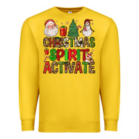 Lemon christmas spirit activate Premium Sweatshirt - FaDigitalArtStudio