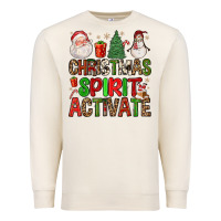 Christmas Spirit Activate Premium Sweatshirt | Teevron
