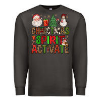 Smoke christmas spirit activate Premium Sweatshirt - FaDigitalArtStudio