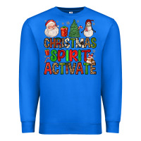 True Royal christmas spirit activate Premium Sweatshirt - FaDigitalArtStudio