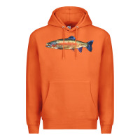 Carrot Rainbow Trout Premium Hoodie - LillyAllenDesigns