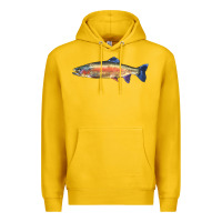 Lemon Rainbow Trout Premium Hoodie - LillyAllenDesigns