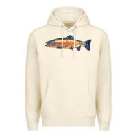 Sandshell Rainbow Trout Premium Hoodie - LillyAllenDesigns