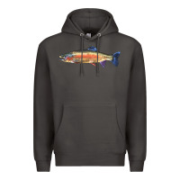 Smoke Rainbow Trout Premium Hoodie - LillyAllenDesigns