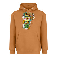 Meerkat Vermont State Map Heavyweight Hoodie - RanaPortraitStore