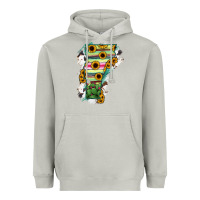 Moon Dust Vermont State Map Heavyweight Hoodie - RanaPortraitStore
