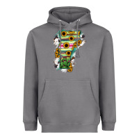 Storm Vermont State Map Heavyweight Hoodie - RanaPortraitStore