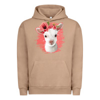 Pigment Burro floral baby goat Urban Hoodie - Jasminsmagicworld
