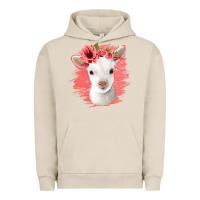 Pigment French Oak floral baby goat Urban Hoodie - Jasminsmagicworld