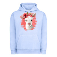 Pigment Grape Ice floral baby goat Urban Hoodie - Jasminsmagicworld