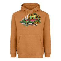 Meerkat Virginia State Map Heavyweight Hoodie - RanaPortraitStore