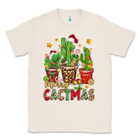 Natural christmas cactus merry cactmas Classic Tee - Zillion Design Studio