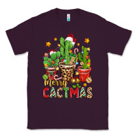 Plum christmas cactus merry cactmas Classic Tee - Zillion Design Studio