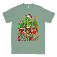 Sage christmas cactus merry cactmas Classic Tee - Zillion Design Studio