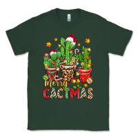 Sports Green christmas cactus merry cactmas Classic Tee - Zillion Design Studio