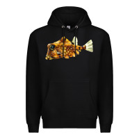Black humpback turretfish Premium Hoodie - LillyAllenDesigns