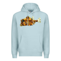 Blue Mist humpback turretfish Premium Hoodie - LillyAllenDesigns
