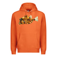 Carrot humpback turretfish Premium Hoodie - LillyAllenDesigns