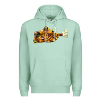 Seafoam humpback turretfish Premium Hoodie - LillyAllenDesigns