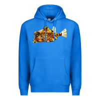 True Royal humpback turretfish Premium Hoodie - LillyAllenDesigns