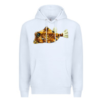 White humpback turretfish Premium Hoodie - LillyAllenDesigns
