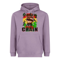 Lavender Breaking every chain juneteenth Heavyweight Hoodie - Zillion Design Studio
