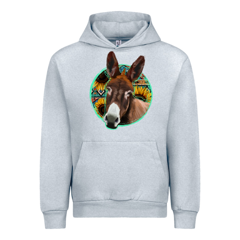Aztec Backsground Donkey Urban Hoodie by Jasminsmagicworld | Teevron