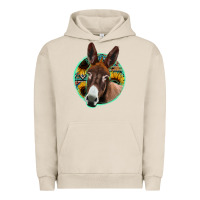 Pigment French Oak aztec backsground donkey Urban Hoodie - Jasminsmagicworld