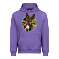 Tulip aztec backsground donkey Urban Hoodie - Jasminsmagicworld